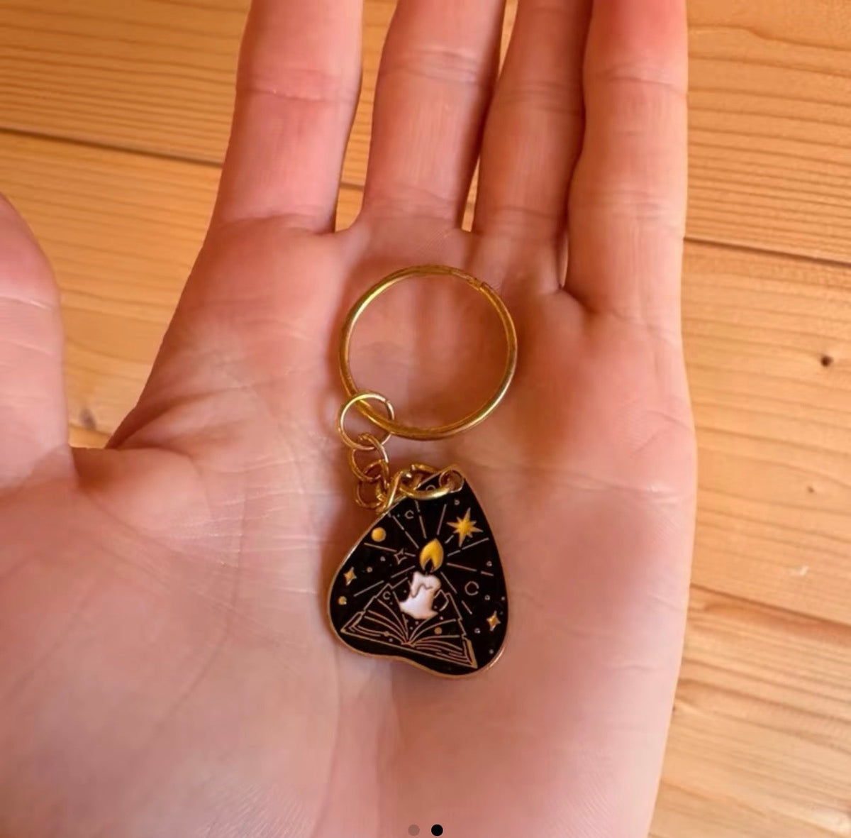 Candle Tarot Necklace, Earring or Keyring