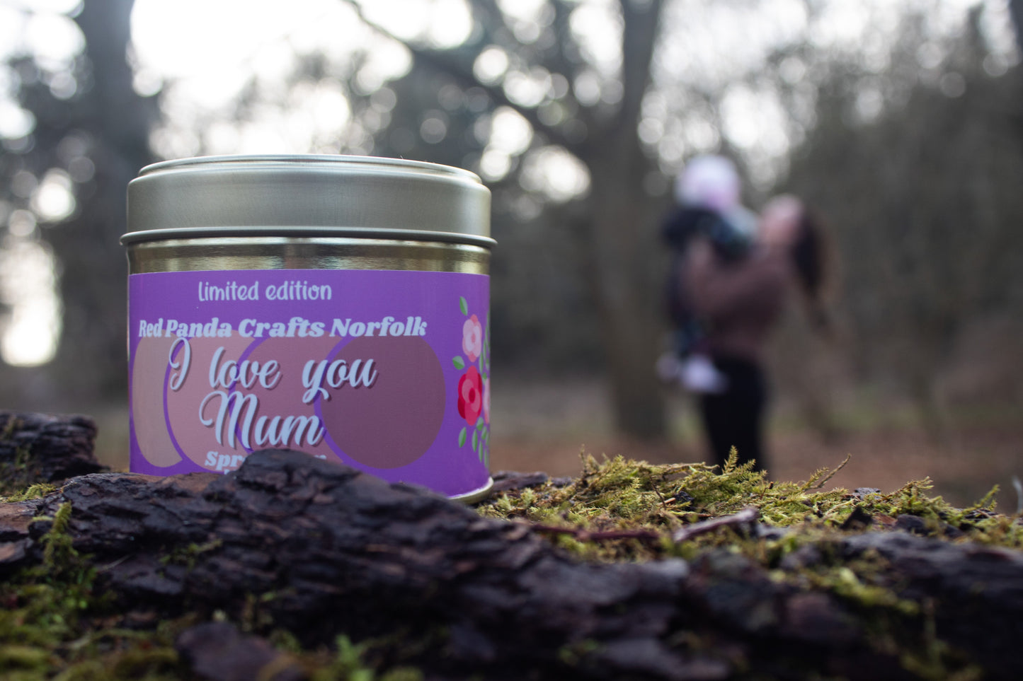 "I Love You Mum" - Gold Tin