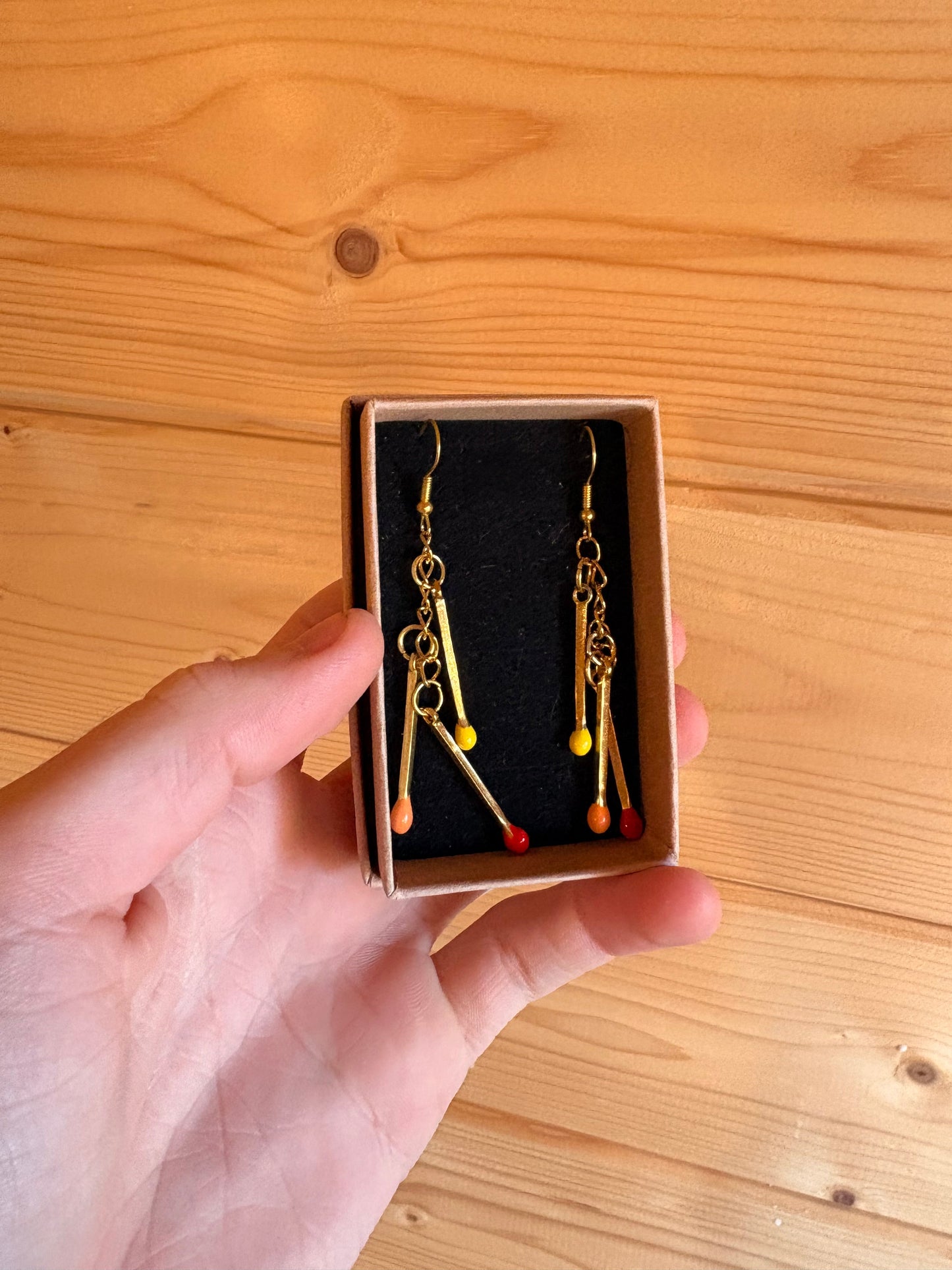Matchsticks Earring & Necklace Set