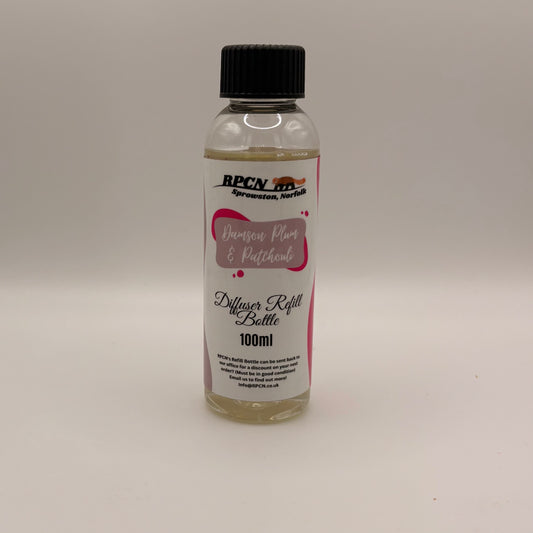 Diffuser Refill Bottle - Damson Rose & Patchouli