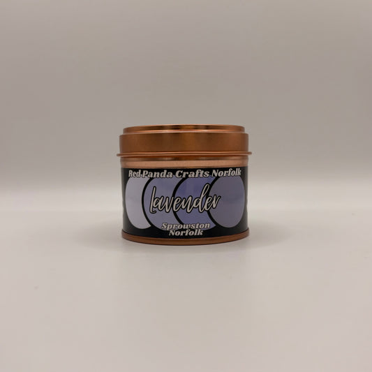 Lavender Hand-poured & luxury Soy Candle Tin