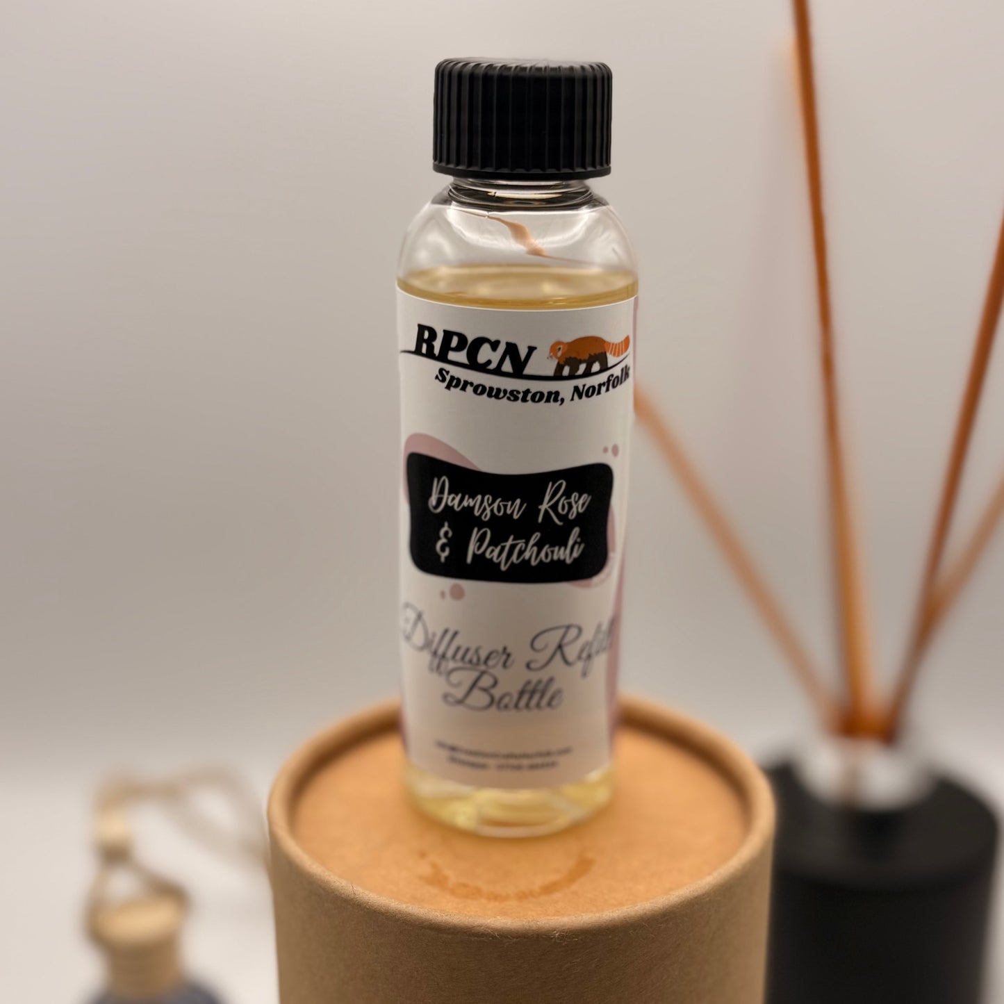 Diffuser Refill Bottle - Damson Rose & Patchouli