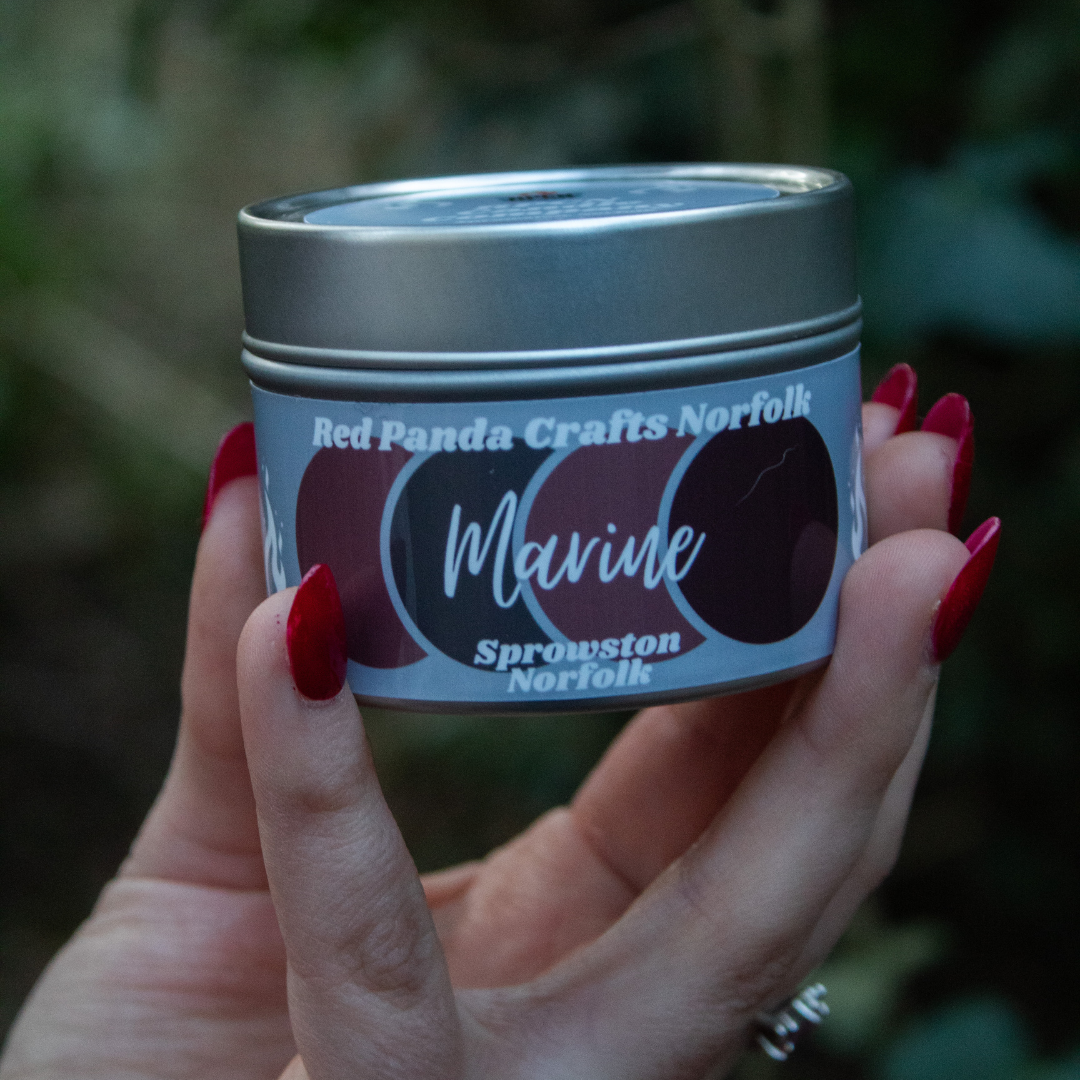 Marine Hand-poured & luxury Soy Candle Tin