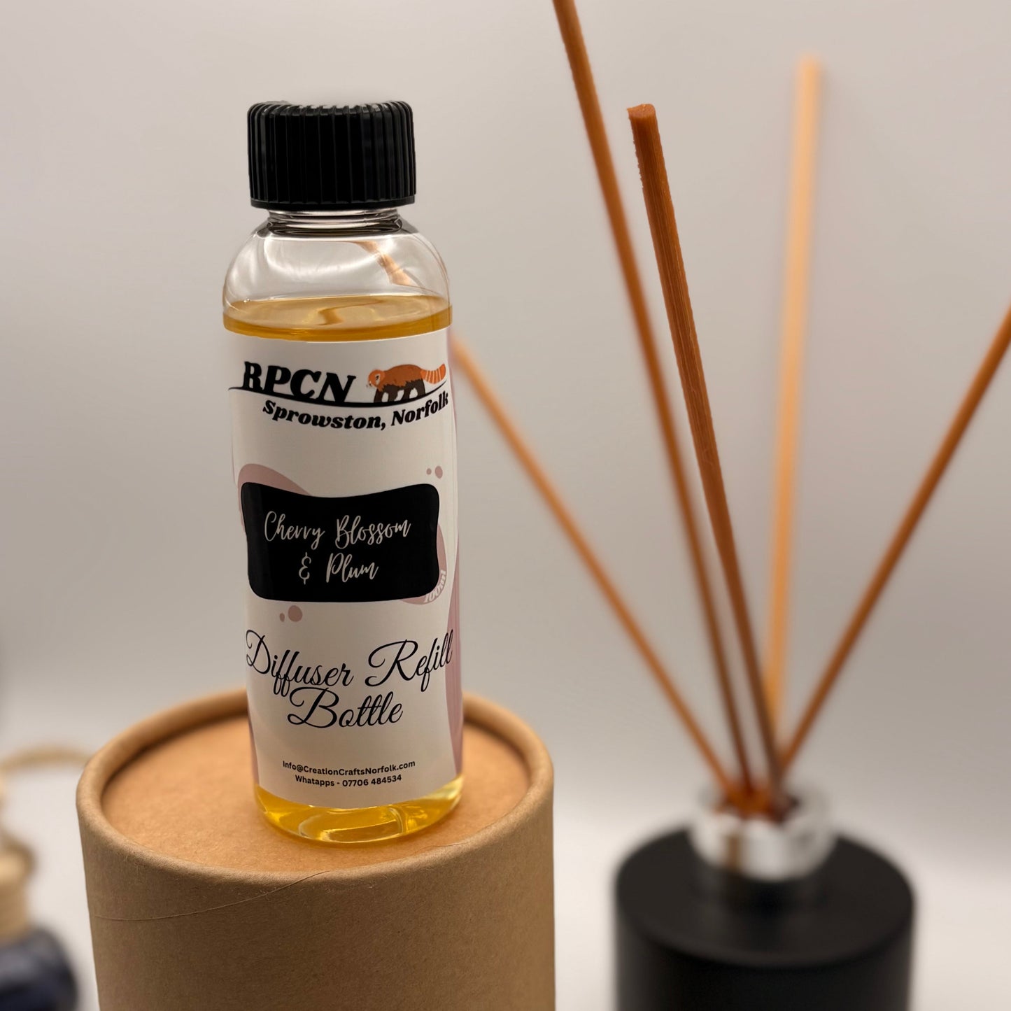 Diffuser Refill Bottle - Cherry Blossom & Plum