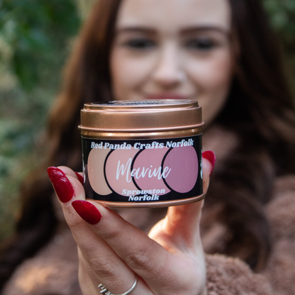Marine Hand-poured & luxury Soy Candle Tin