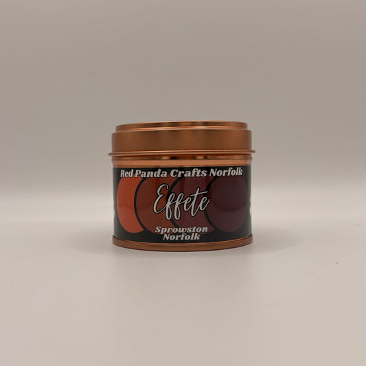 Effete Hand-poured & luxury Soy Candle Tin