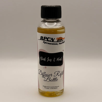 Diffuser Refill Bottle - Black Iris & Musk