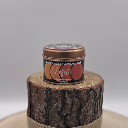 Effete Hand-poured & luxury Soy Candle Tin