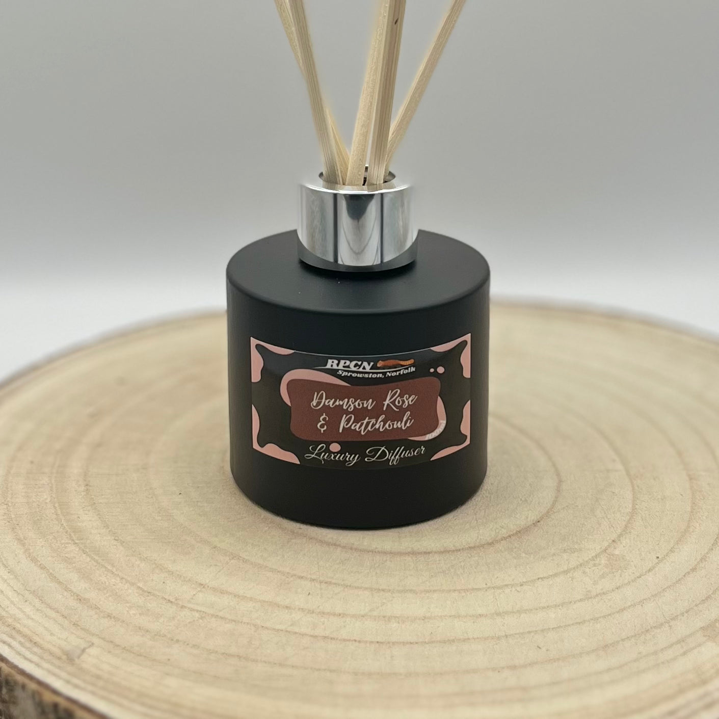 100ml Reed Diffuser - Damson Rose & Patchouli