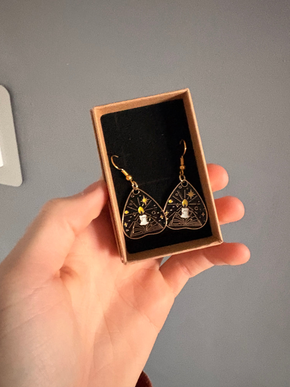Candle Tarot Necklace, Earring or Keyring