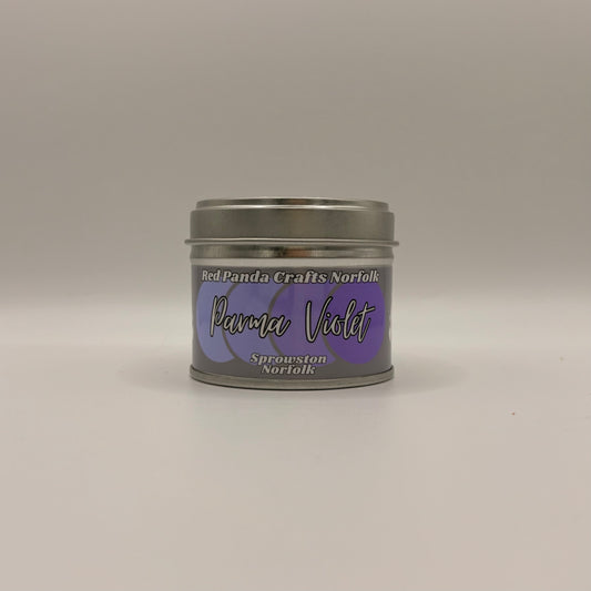 Parma Violet Hand-poured & luxury Soy Candle Tin