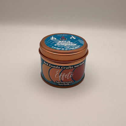 6 Years Anniversary Soy Candle Tin