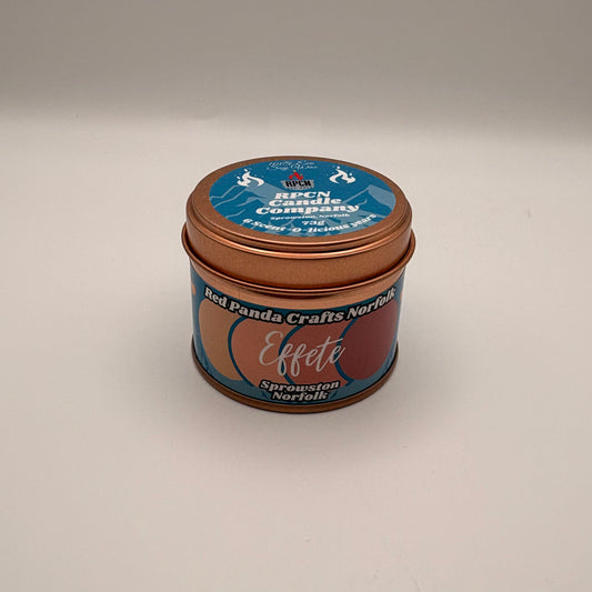 6 Years Anniversary Soy Candle Tin