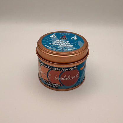 6 Years Anniversary Soy Candle Tin