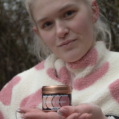 Raspberry Daiquiri Hand-poured & luxury Soy Candle Tin