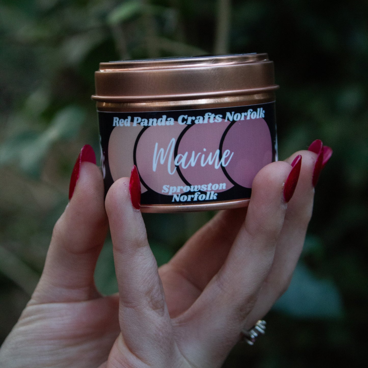 Marine Hand-poured & luxury Soy Candle Tin