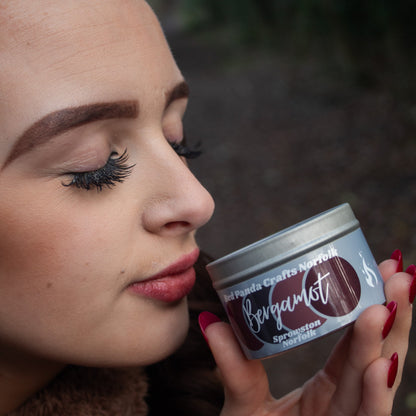 Bergamot Hand-poured & luxury Soy Candle Tin