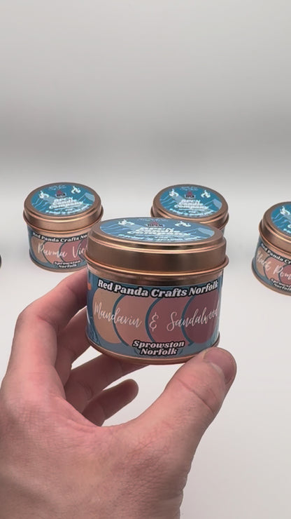 6 Years Anniversary Soy Candle Tin